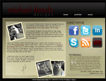 Tablet Screenshot of michaelfrenchdesigns.com